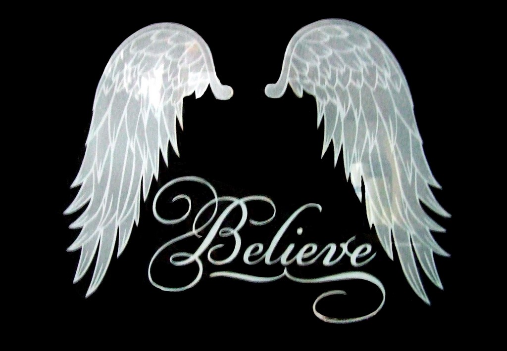 Beleive angel wings