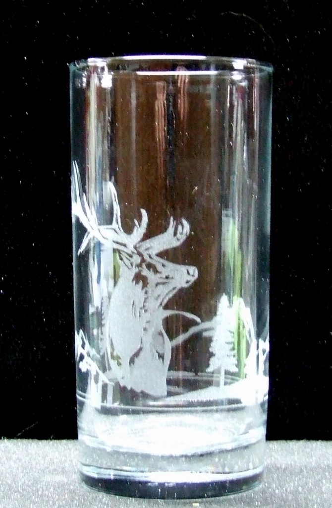 stag water glass