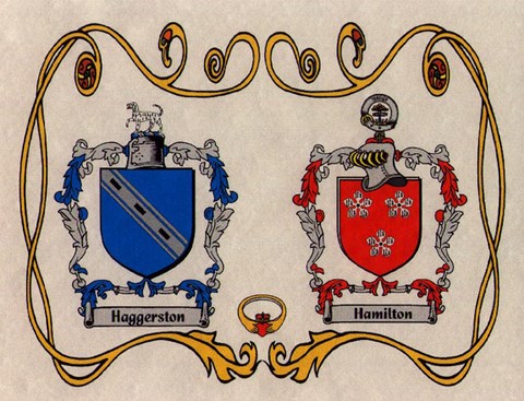 Family Coat of Arms wedding
