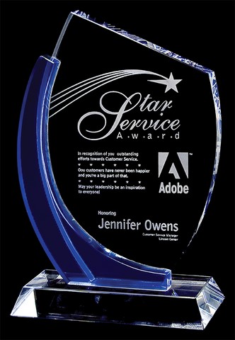 Chesapeake crystal award