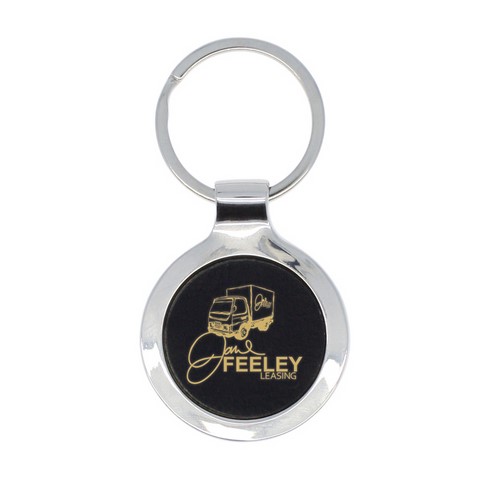 Leatherette Key Fob black