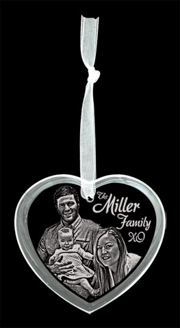 Crystal Christmas Ornament