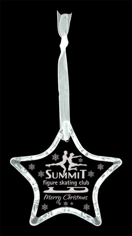 Crystal Christmas Ornament